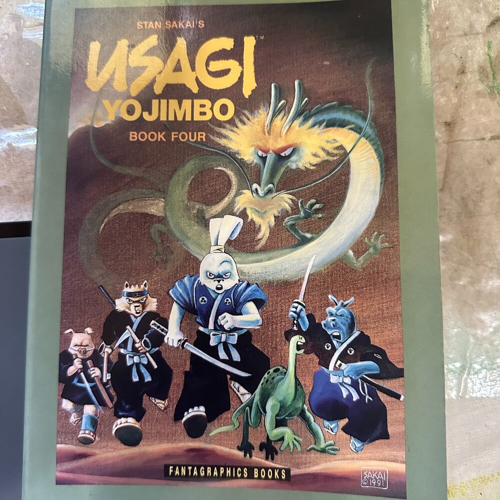 Usagi Yojimbo Book 4 The Dragon Bellow Conspiracy Stan Sakai Fantagraphics Books